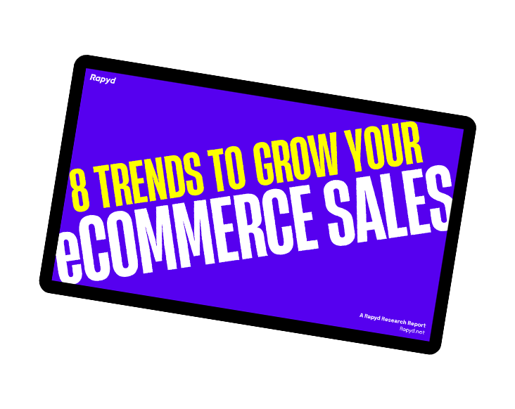 8 Trends to Grow Your eCommerce Sales Report Cover Image