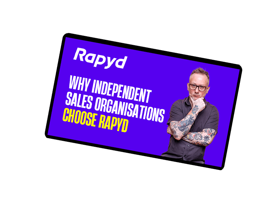 Why independent sales organizations choose Rapyd inside a tablet