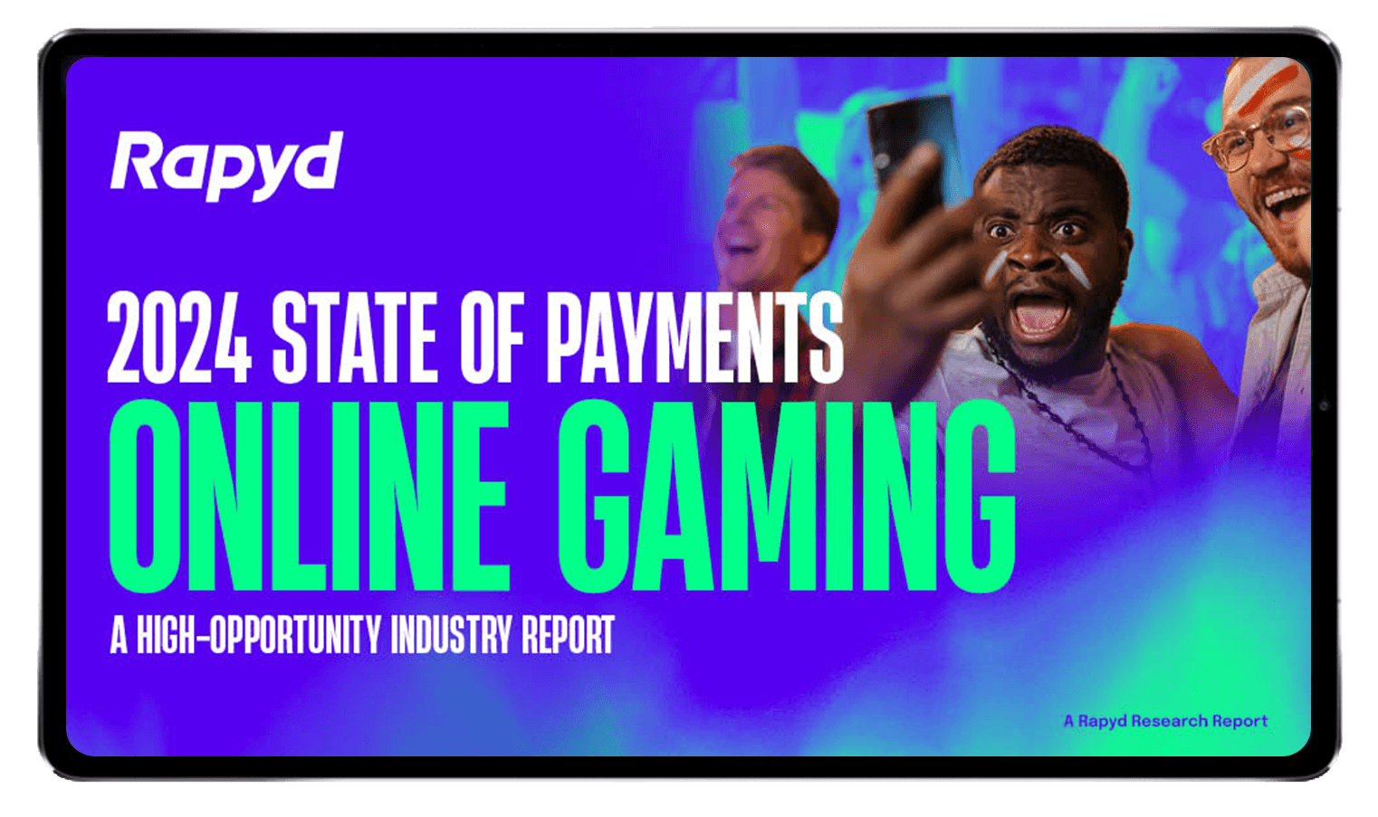 2024 state of payments: high opportunity industries online gaming inside a tablet